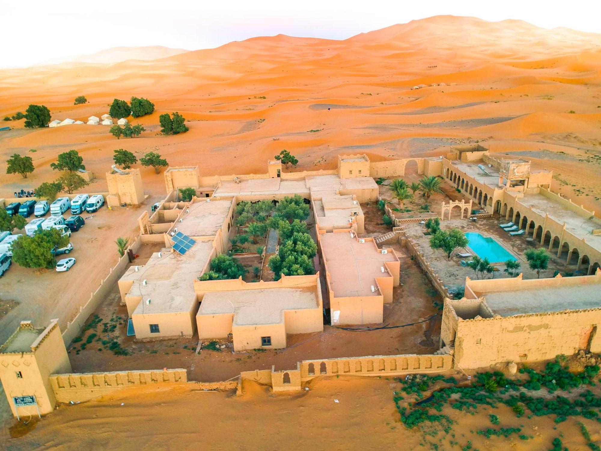 Kasbah Erg Chebbi Hotel Merzouga Exterior foto